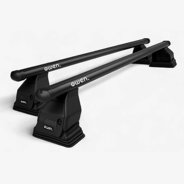 Barres de toit OWEN 6.0S pour point fixe (501FP) - Noir