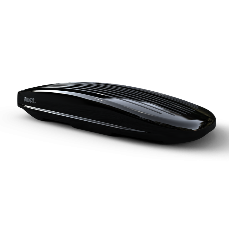 Coffre de toit OWEN PREMIUM 540L noir brillant