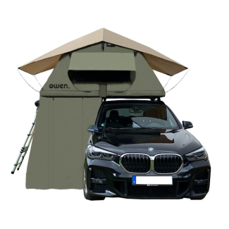 OWEN&reg; two Auvent pour tente de toit Vert Olive